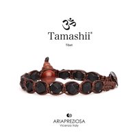 Bracciale Tamashii Diamond Cut in Pietre dure Onice BHS911-64 - BHS911-64